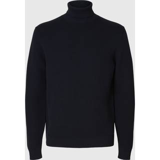 Slhdane LS Knit Structure Roll Neck Noos