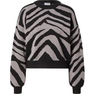 Strikket Mønstret Pullover
