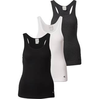 3 Pack Scoopneck Tank Tops - Cotton Classics - Multi - XS