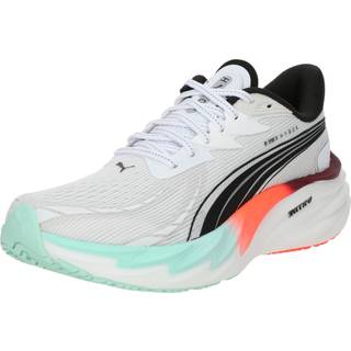 PUMA x HYROX Velocity NITROâ¢ 4 Running Shoes Women, Sport, White/Mint Melt/Glowing Red, 41