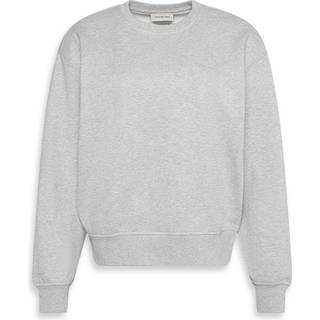 Relaxed Cotton Terry Sweatshirt - Grey - S
