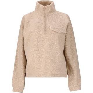 ATHLECIA Women's Florrie Sherpa Half Zip Sweatere Damer størrelse 38 farve beige