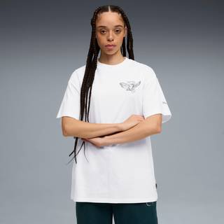 PUMA HOOPS x HARRY POTTERâ¢ Tee Women, Clothing, White, L