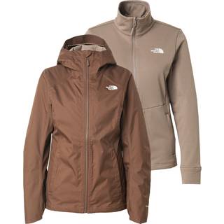 The North Face Women's Quest Triclimate 3 i 1-jakke Damer størrelse S farve brun