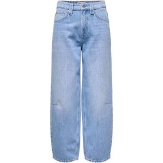 Onlfrankie Høj Talje Barrel Fit Jeans - M/32