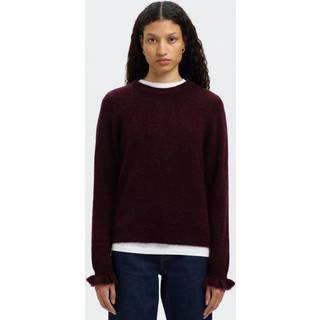 Uldblanding Ærme Med Flæser Pullover