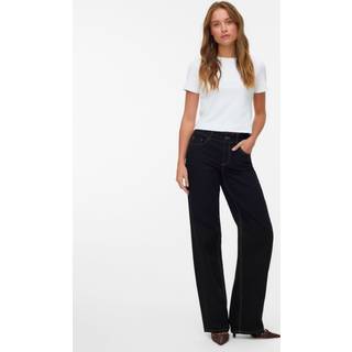 Snrancy Mid Rise Wide Leg Fit Jeans
