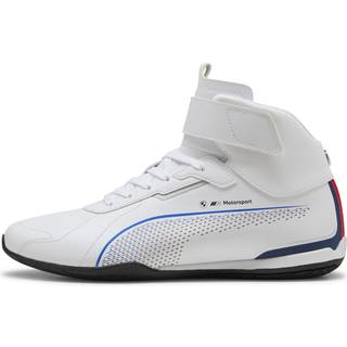 PUMA BMW M Motorsport Neo Cat 3.0 Mid Sneakers Unisex, Shoes, White/Cool Cobalt, 48