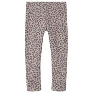 NAME IT Sweat Fleece Leggings Davina Summer Sand Leo
