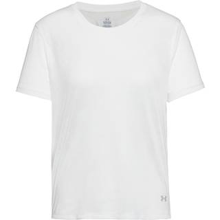 Under Armour Launch Jacquard Running Shirt Women - White, Size S - white
