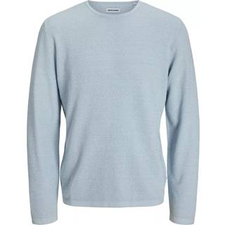 Jack & Jones George Knit Crew Neck Chambray Blue