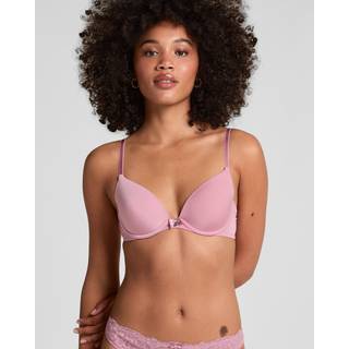 Hunkemöller Formstøbt bøjle-bh Plunge blå - blå - 80E