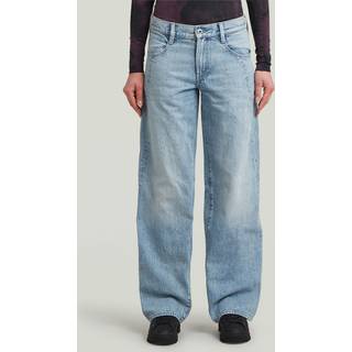 Contor Loose Jeans - sun faded pacific blue - Women