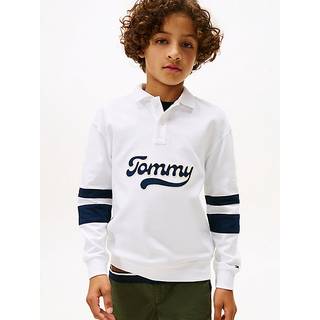 Varsity Appliqué Long Sleeve Polo Shirt