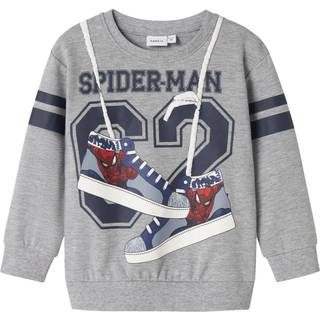 NAME IT Sweatshirt Spider-Man Adam Grey Melange
