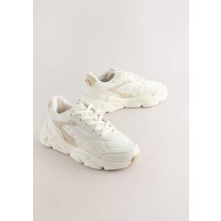 Next Neutral Lace-Up Trainers