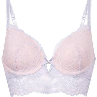 Hunkemöller Isadora formstøbt longline-bøjle-bh lilla - 75E
