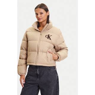 Monogram Down Puffer Jacket - Brown - XL