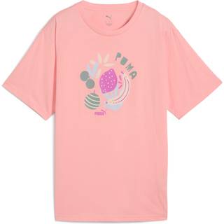 PUMA GRAPHICS Relaxed Fruity Tee Women, Clothing, Pink Fruit, M