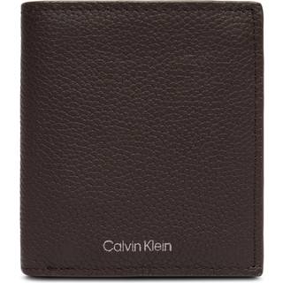 Embossed Logo Trifold Wallet and Card Holder - Brown - One Size