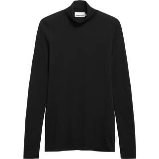 ARMEDANGELS Women's Grazilianaa Soft Longsleeve Damer størrelse S farve sort