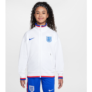 England Academy Pro Home Nike Dri-FIT Anthem-fodboldjakke til større børn - hvid - XS