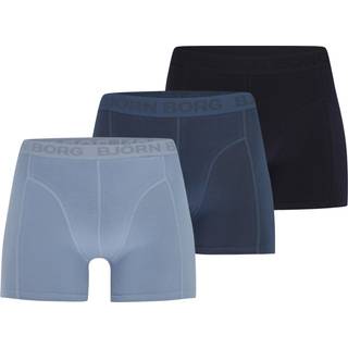 Björn Borg Cotton Stretch Boxers 3-pack Blå, L