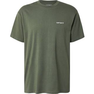 Carhartt WIP Script Embroidery T-shirt - M - opuntia/white
