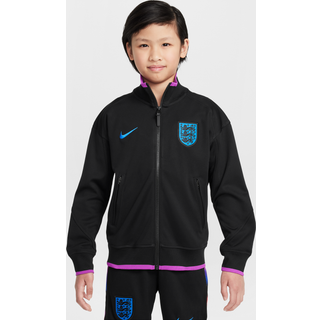 England Academy Pro Away Nike Dri-FIT Anthem-fodboldjakke til større børn - sort - L