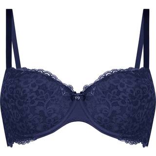 Hunkemöller Formstøbt bøjle-bh Marine blå - 70E