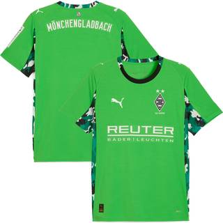 PUMA Borussia MÃ¶nchengladbach 25/26 Away Jersey Men, Sport, Green/Warm White, XXL