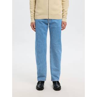 Selected Ben Kori Straight Fit Jeans Light Blue Denim