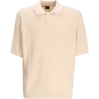 BOSS Orange Herren Polo-Shirt beige