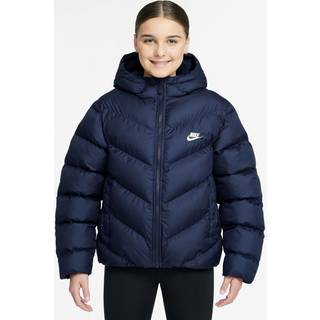 Nike Sportswear All Day Play Therma-FIT-dynejakke med løs pasform til større børn - blå - blå - XS