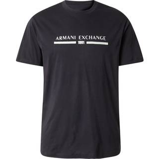 Armani Exchange Logo T Shirt Navy