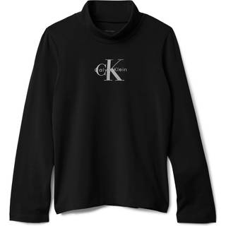 Slim Turtle Neck Top - Black - 6 years (116 cm)