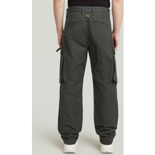 R-3N Regular Straight Cargo Pants - Grey - Men