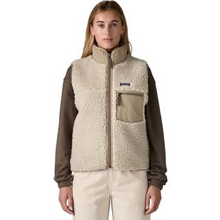 Patagonia Women's Classic Retro-X Vest Fleecevest Damer størrelse M farve beige