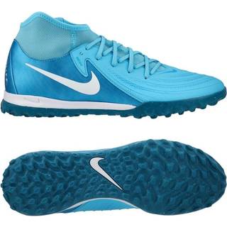 Nike Phantom Luna 2 Academy High Top-fodboldsko til grus - blå - 36.5