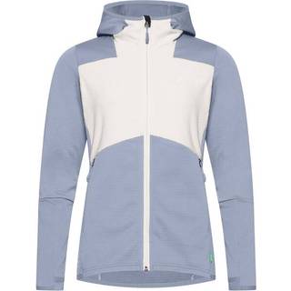Vaude Women's Monviso Hooded Grid Fleece Jacket Fleecejakke Damer størrelse 36 farve grå
