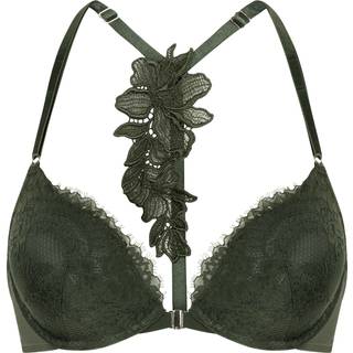 Hunkemöller Amara formstøbt pushup-bøjle-bh grøn - 70B