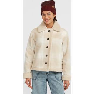 O'Neill O'Riginals Fleece Lined Jakke - S - beige check