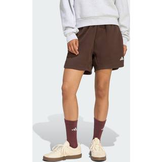 3 Stripes Studio Fleece løs pasform shorts - Aurora Coffee