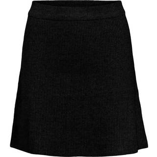 Object - Objviola Re Short Knit Skirt - 4803561 Black