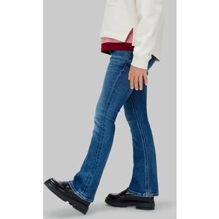 Mid Rise Flared Jeans - Denim - 6