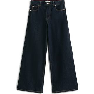 70s High Rise Wide Leg Jeans
