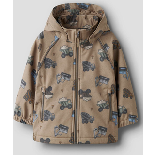 NAME IT Softshell Jakke Alfa08 Silver Mink Truck