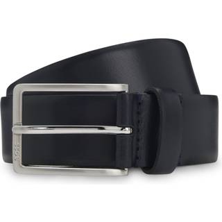BOSS Black Herren Gürtel braun Glattleder