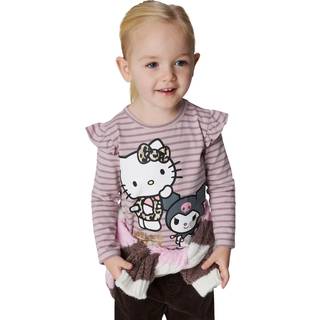 Hello Kitty Top Med Lange Ærmer