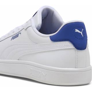PUMA Smash 3.0 L Sneakers, Shoes, White/Persian Blue, 39